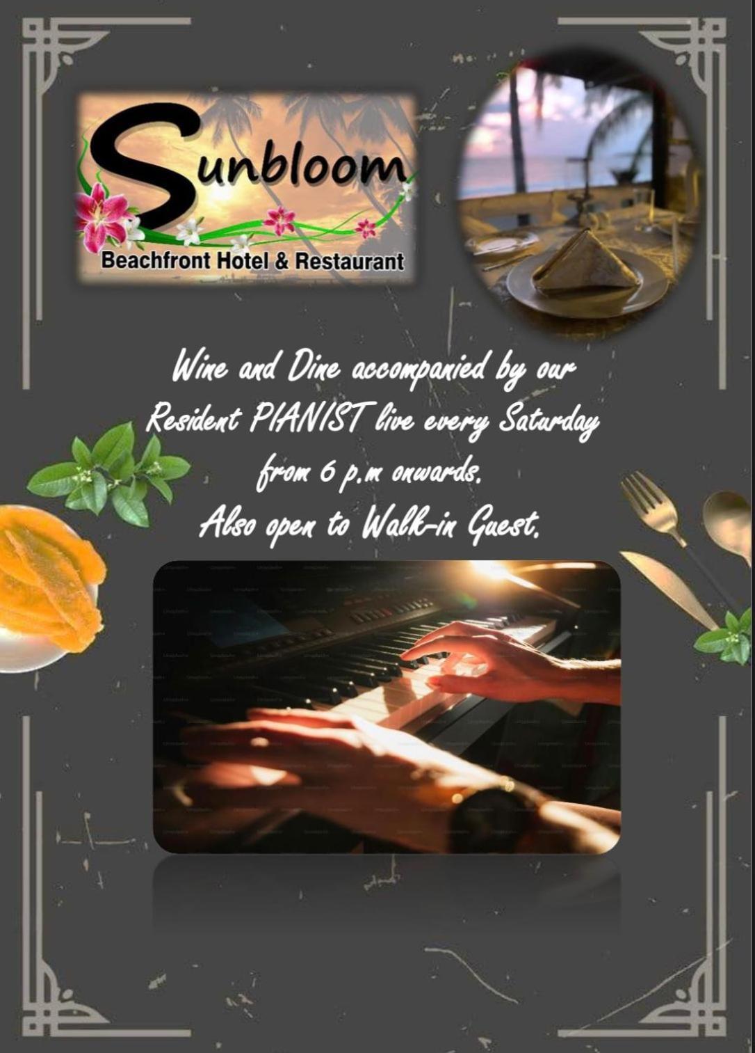 Sunbloom Beachfront Hotel And Restaurant Zambales Sinabacan Exteriér fotografie